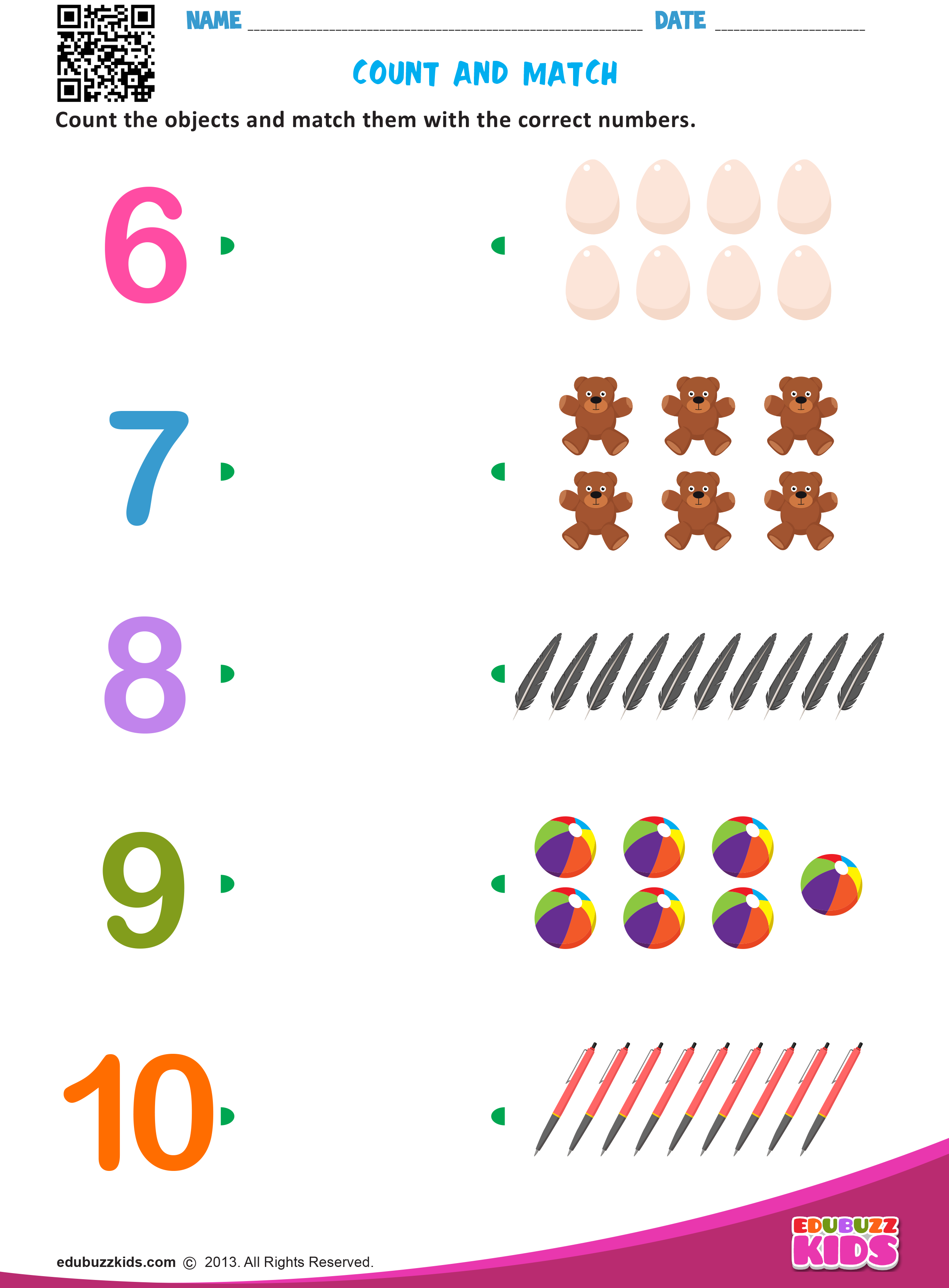 20 Math For Preschool Worksheets