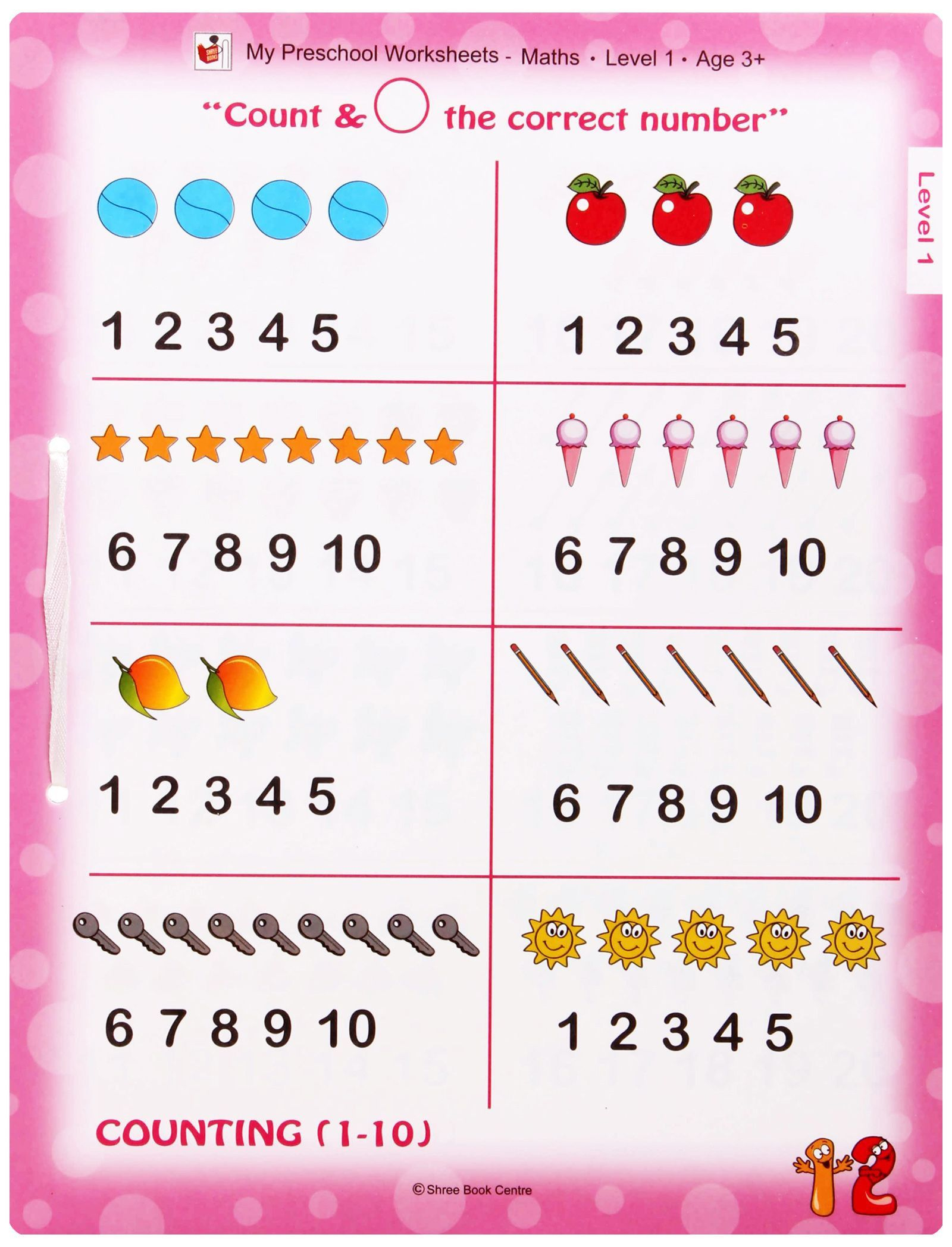 35 Math For Preschool Worksheets