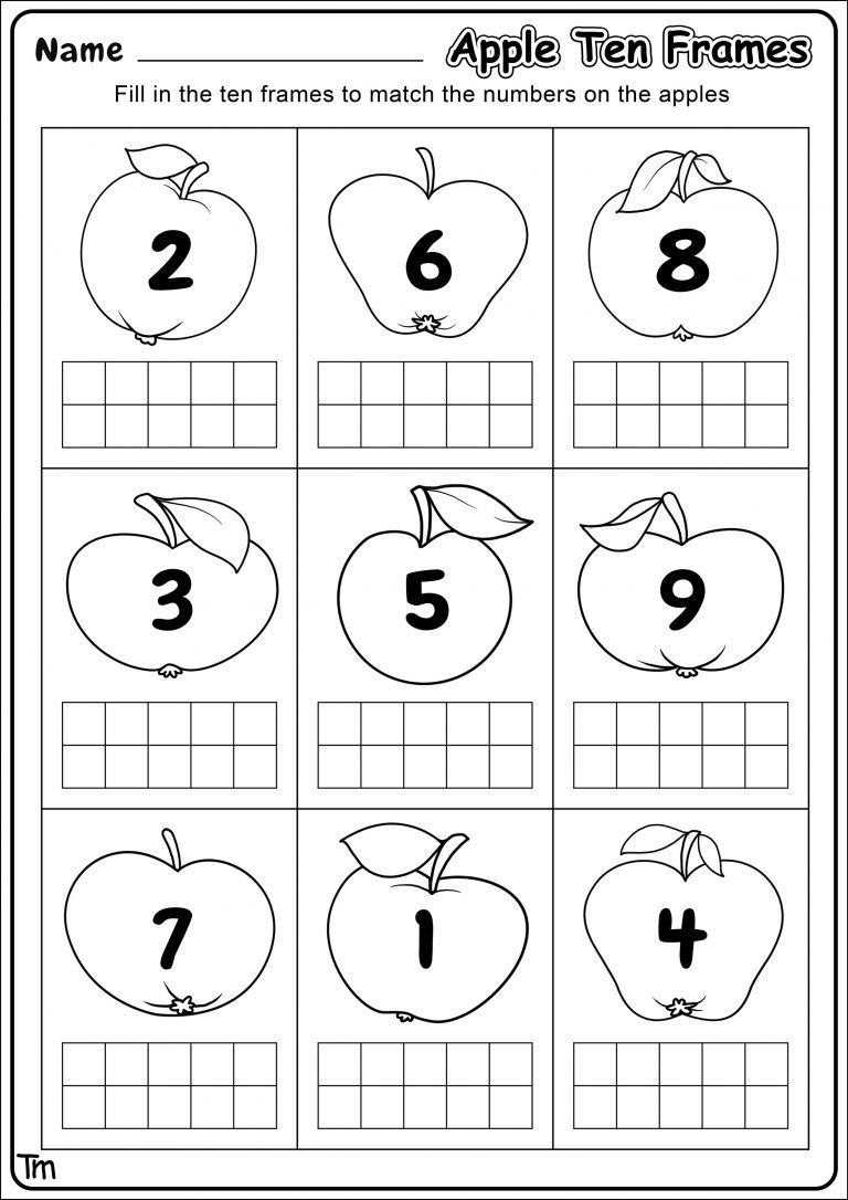 21 Math For Preschool Worksheets