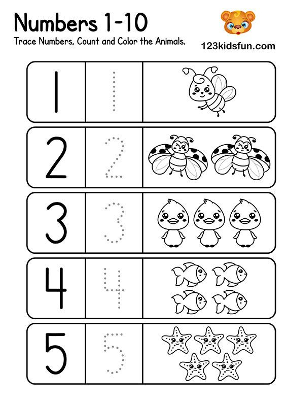 21 Math For Preschool Worksheets