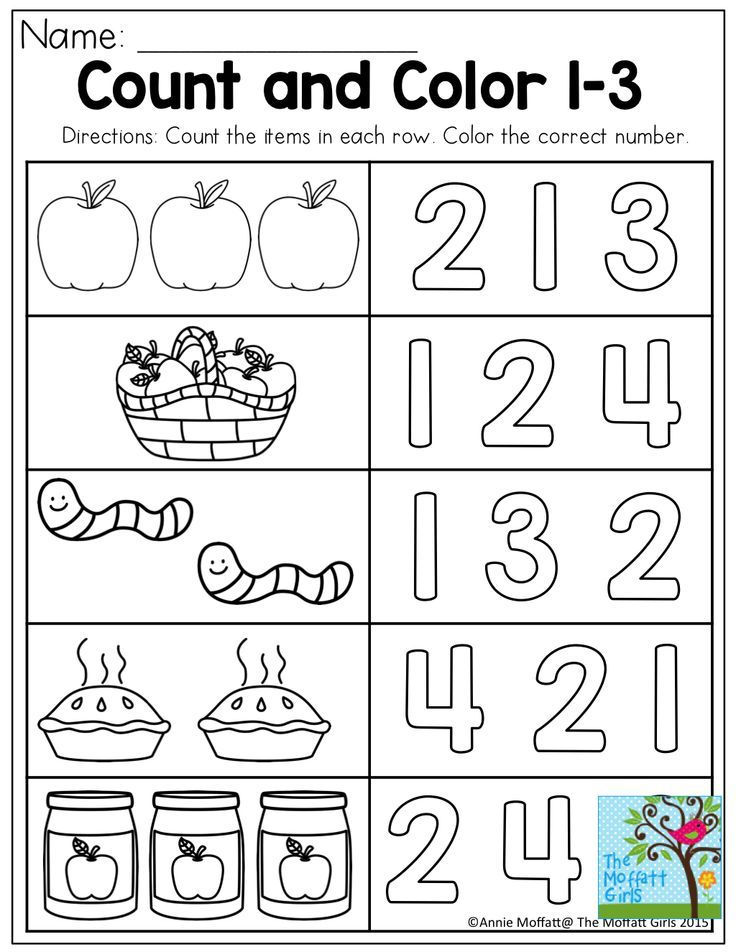 21 Math For Preschool Worksheets