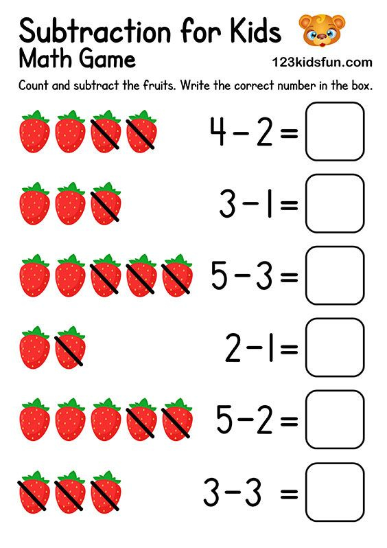 21 Math For Preschool Worksheets